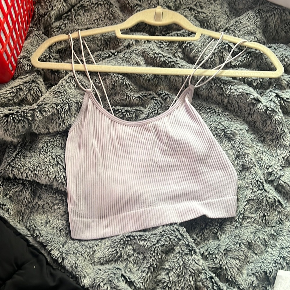 white gym top